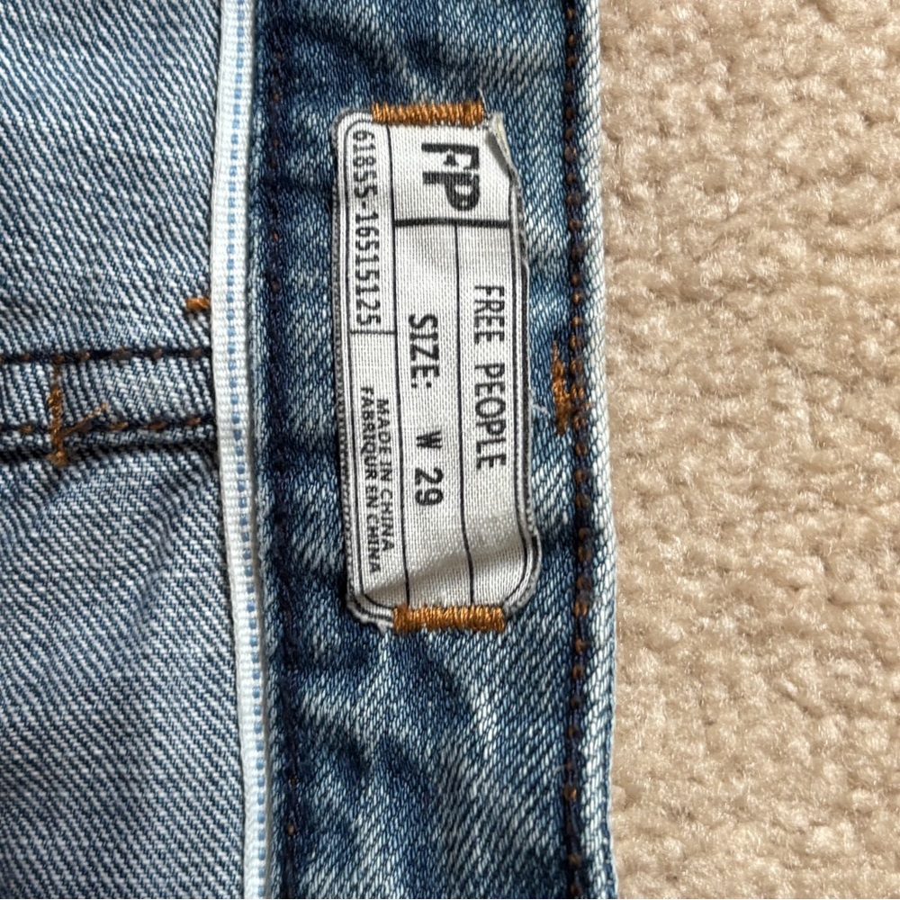 Free People Blue Denim Jean shorts